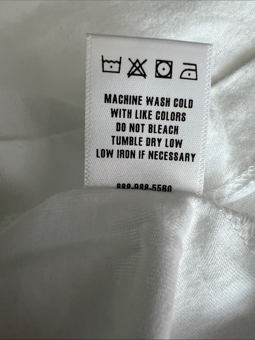 New Buck Mason White Pima Classic Tee Size M - Picture 6 of 8